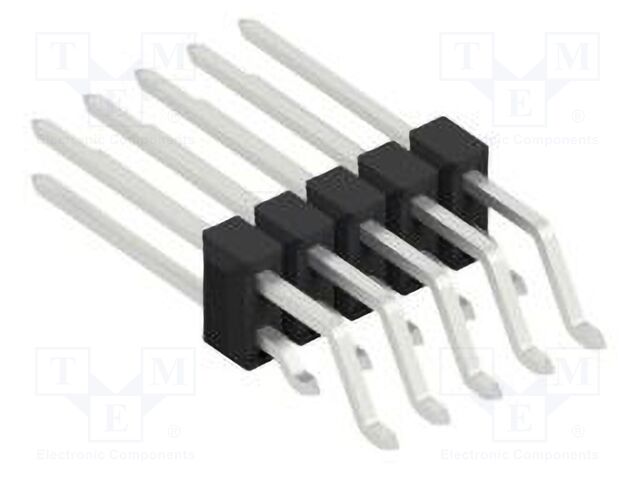 Connector: pin strips; pin header; male; PIN: 10; 2.54mm; SMT; 2x5