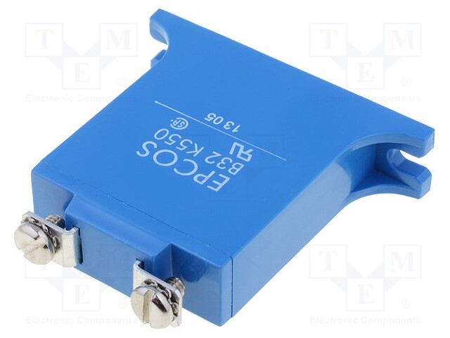 Varistor: block; 550VAC; 745VDC; 1.2W