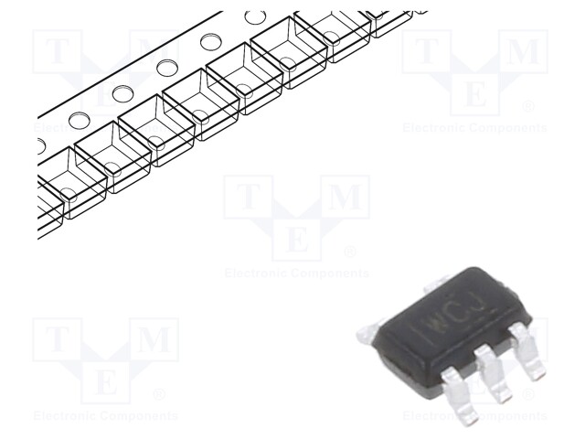 Logic IC, Inverter, Single, 1 Inputs, 5 Pins, SC-70, 74LV1T04