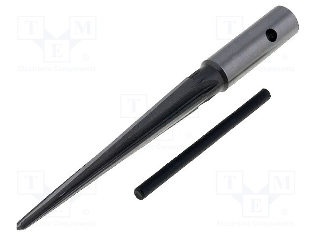 Taper reamer; Reamed hole dia: 3,5÷12,5mm; Tool length: 125mm