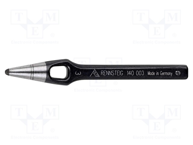 Puncher; for stamping out; 3mm