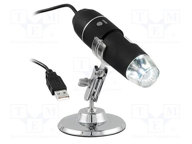 Microscope; 8 LED for measurement spot illumination