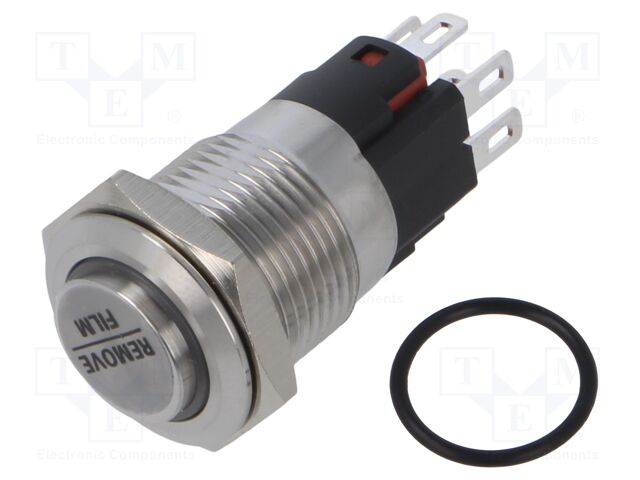 Switch: vandal resistant; Pos: 2; SPDT; 0.5A/220VAC; 2A/24VDC; IP65