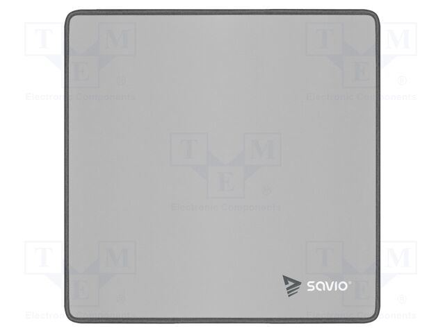 Pad; black,grey; mouse; 250x250x2mm; TURBO DYNAMIC