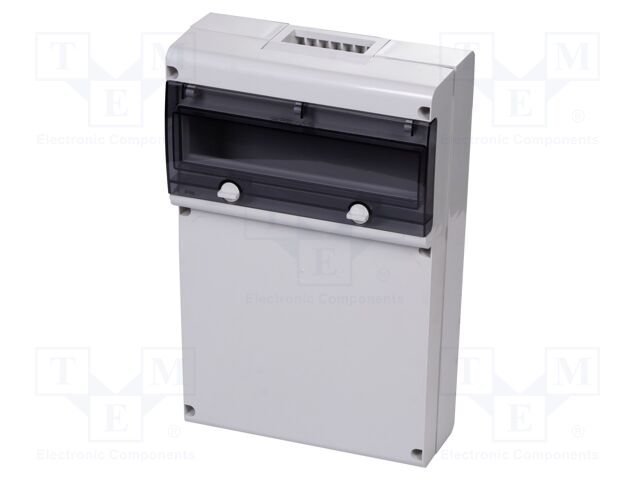 Enclosure: for modular components; grey; No.of mod: 14