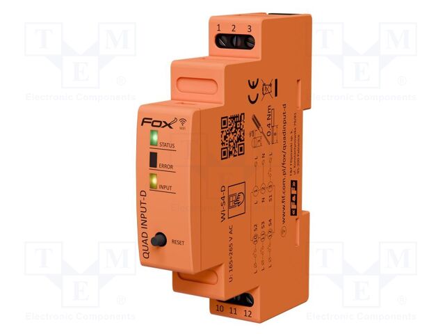 WiFi transmitter; Smart Home; WIFI; for DIN rail mounting; IP20