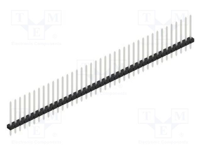 Connector: pin strips; pin header; male; PIN: 39; 2mm; THT; 1x39