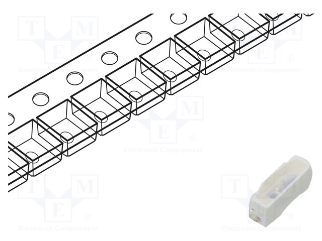 Programmable LED; RGB; SMD; PLCC; 4x2x1.6mm; 140°; 12mA; Front: flat