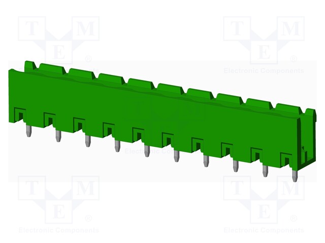 Connector: pluggable terminal block; socket; male; straight; THT