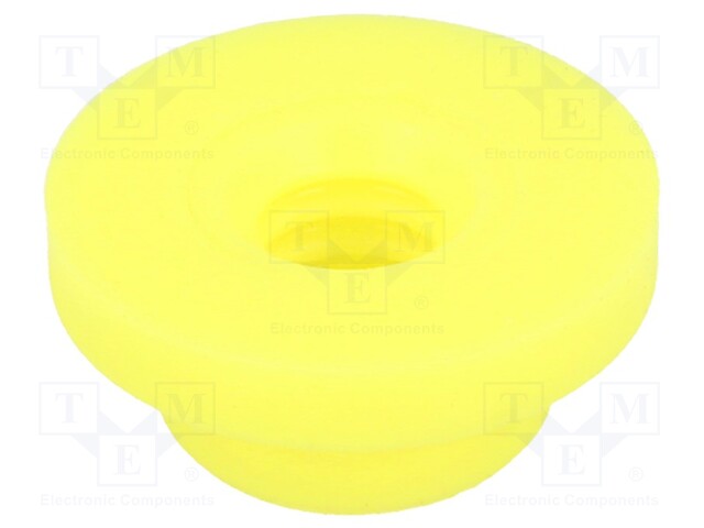 Fuse acces: washer; Colour: yellow; Mat: silicone