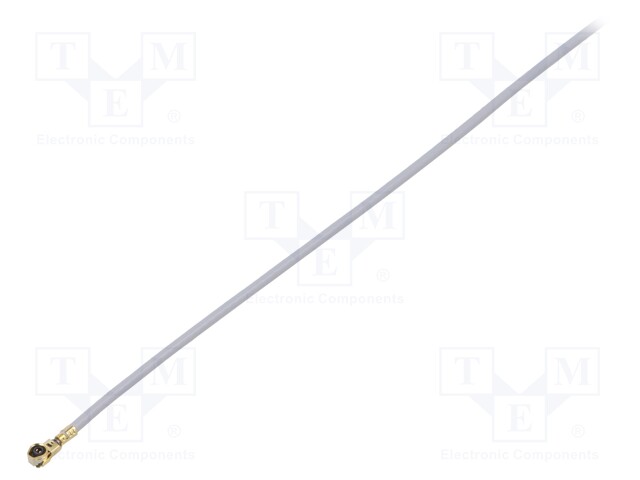 Cable: coaxial; U.FL,both sides; female; angled 90°; female; 0.5m