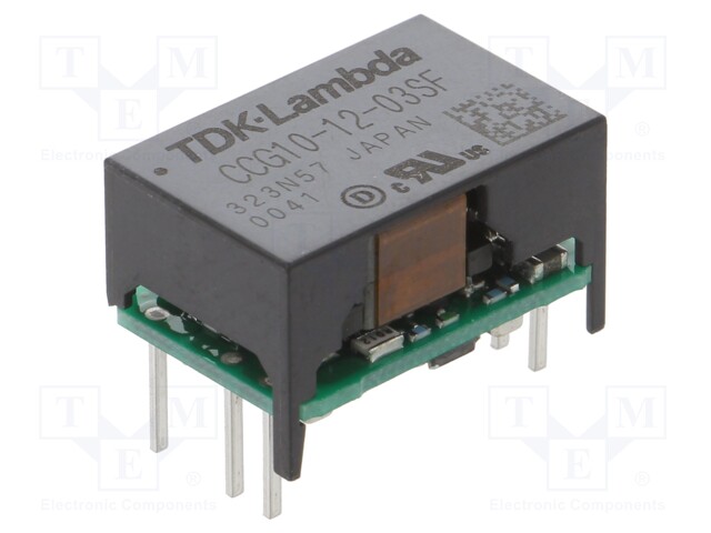 Converter: DC/DC; 10W; Uin: 4.5÷18V; Uout: 3.3VDC; Iout: 2.6A; 4g