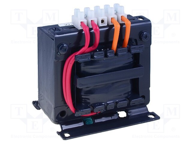 Transformer: mains; 160VA; 400VAC; 230V; 24V; Leads: terminal block