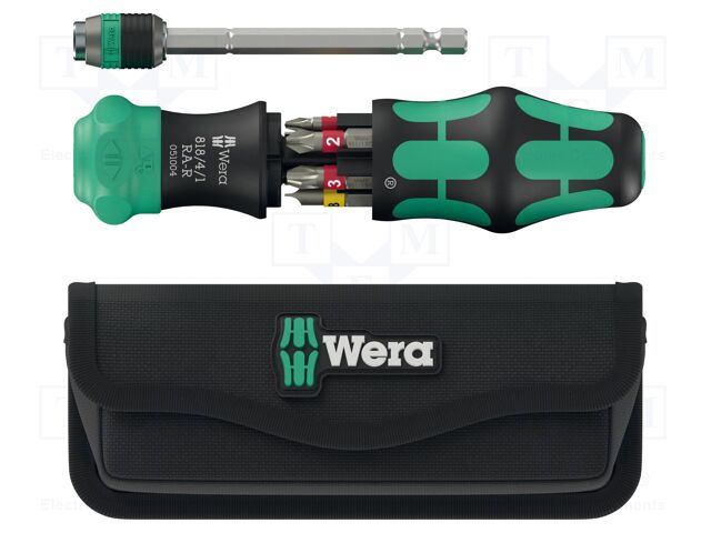 Kit: screwdriver; Phillips,slot; Kraftform Kompakt 25; case