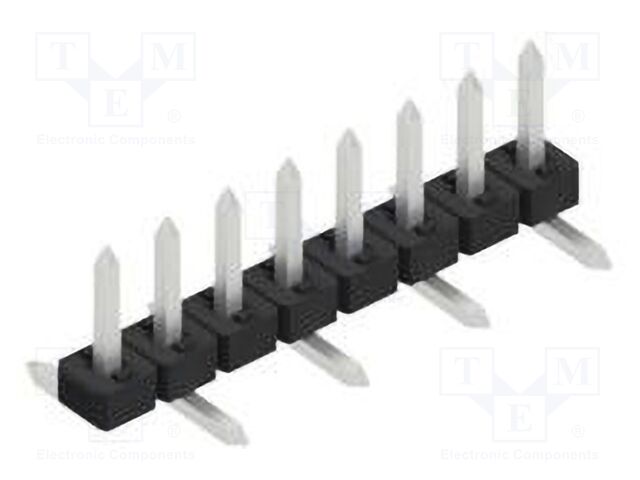 Connector: pin strips; pin header; male; PIN: 8; 2mm; SMT; 1x8; 100V