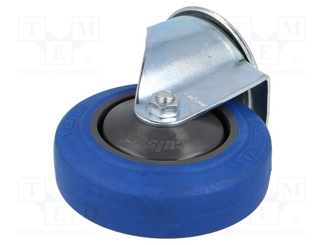 Transport wheel; Ø: 100mm; W: 32mm; H: 128mm; torsional; 150kg