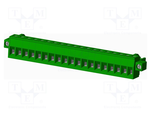 Connector: pluggable terminal block; plug; female; straight; 12A
