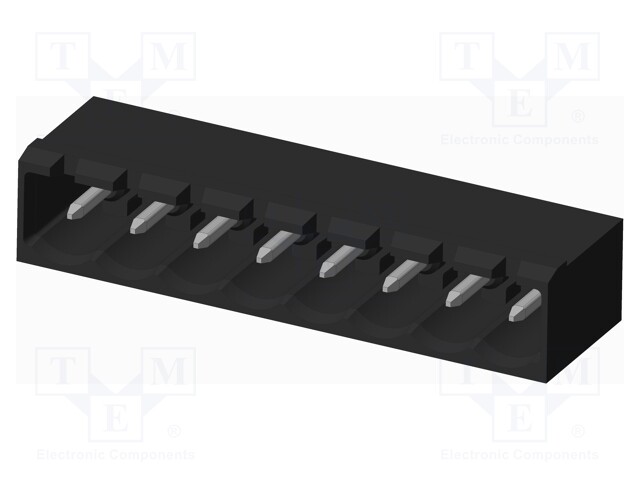 Connector: pluggable terminal block; socket; male; on PCBs