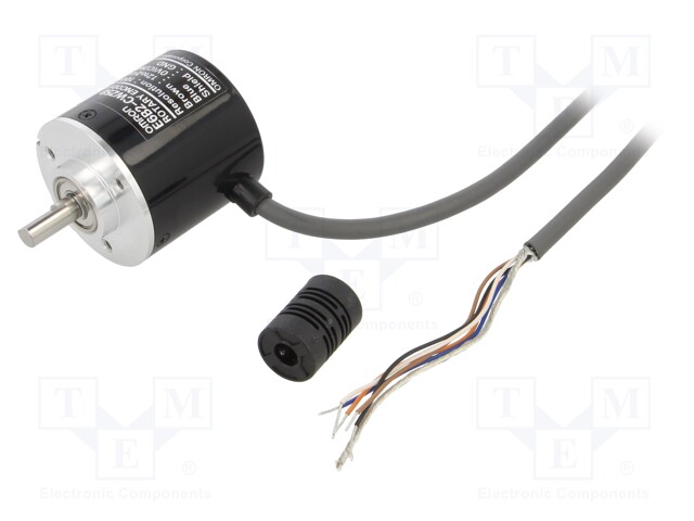 Encoder: incremental; Usup: 12÷24VDC; 1000imp/revol; shaft 6mm