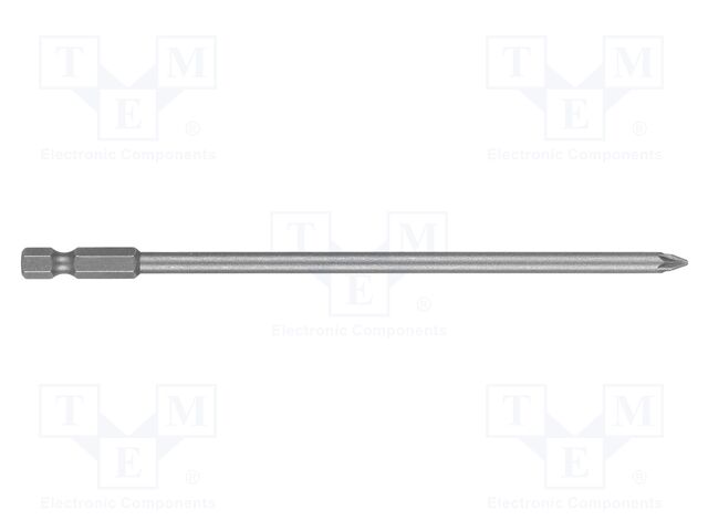 Screwdriver bit; Pozidriv®; PZ1; 1/4"; Overall len: 150mm