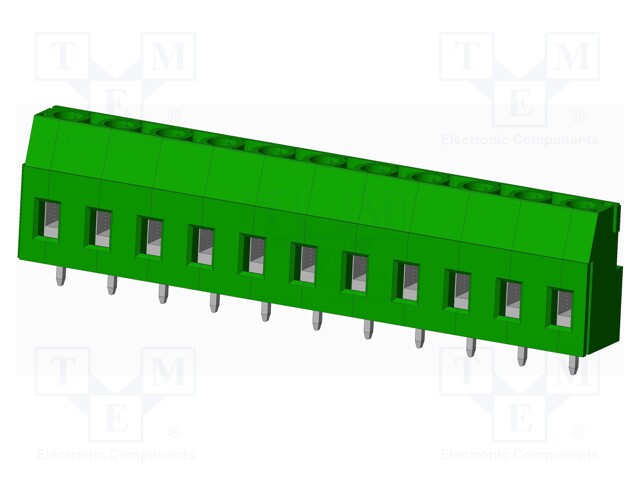 Connector: PCB terminal block; terminal; Plating: tinned; on PCBs