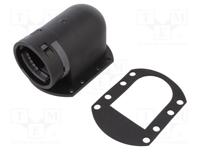 90° angled connector