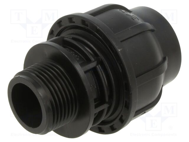 Splice terminal: clamping; Thread: G 1" external; 32mm; Plast