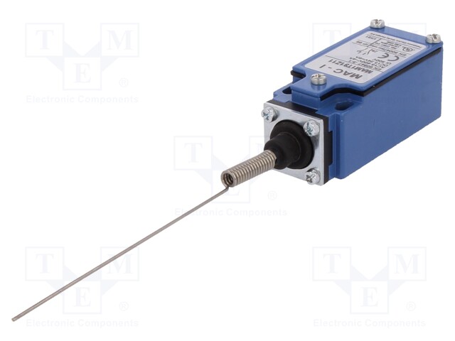 Limit switch; NO + NC; 10A; max.400VAC; max.250VDC; PG13,5; IP66