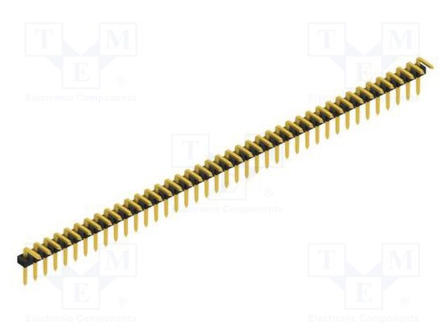 Connector: pin strips; pin header; male; PIN: 40; 2mm; THT; 1x40