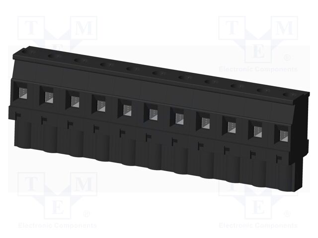 Connector: pluggable terminal block; plug; female; angled 90°