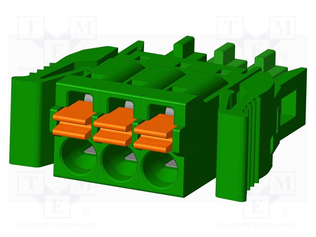 Connector: pluggable terminal block; plug; female; straight; 5.5A