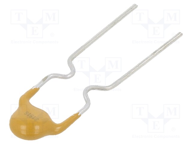 Fuse: PTC polymer; 100mA; 60VDC; THT; NiCu; Package: bulk; PFRA