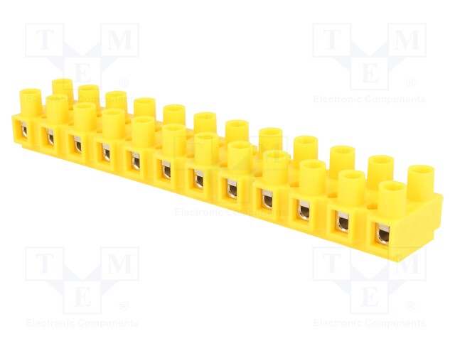 Terminal block; screw terminal; ways: 12; 0.75÷10mm2; 690V; 57A