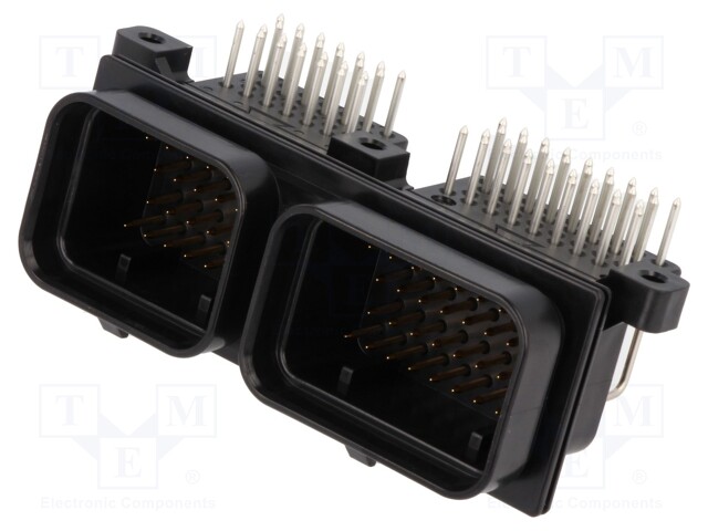 Connector: automotive; Super Seal 1.0mm; socket; male; PIN: 60