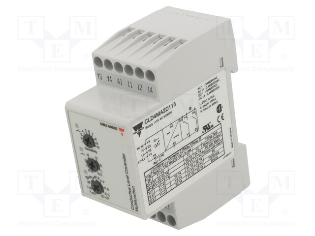 Module: level monitoring relay; conductive fluid level; 115VAC