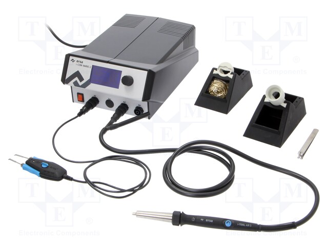 Service station; digital; ESD; 80W; 150÷450°C; 230VAC; 6kg; Plug: EU