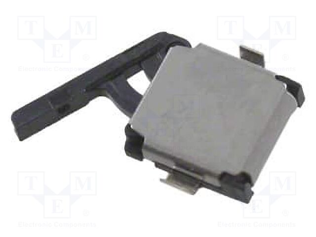 Switch: detecting; Pos: 2; SPST-NC; 0.001A/5VDC; black; SMT; 0.3N