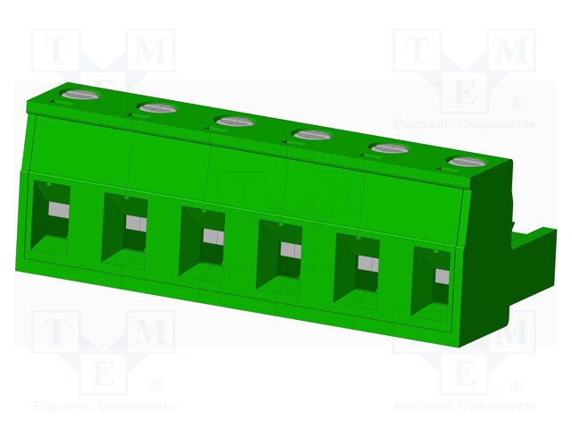Connector: pluggable terminal block; plug; female; straight; 12A