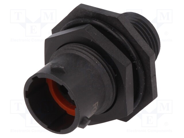 Connector: circular; Series: eco|mate Aquarius; socket; male; 250V