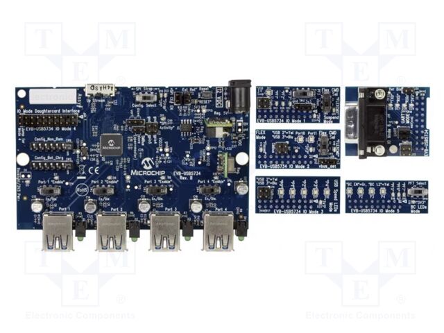 Dev.kit: Microchip; Comp: USB5734; USB switch