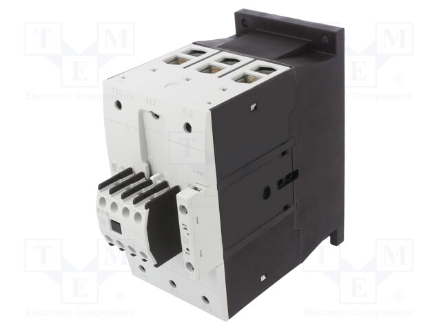 Contactor: 3-pole; NO x3; Auxiliary contacts: NC x2,NO x2; 230VAC