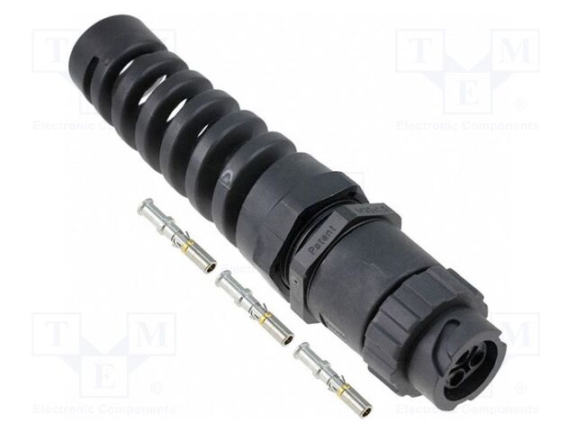 connector IP67 Power Bayonet 3pos Socket