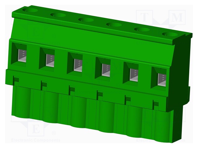Connector: pluggable terminal block; plug; female; angled 90°