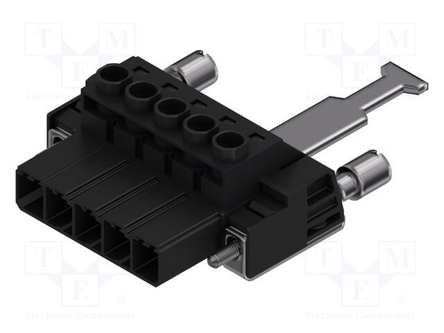 Pluggable terminal block