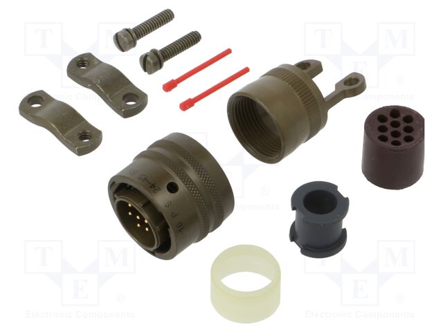 Connector: circular; plug; PT/451