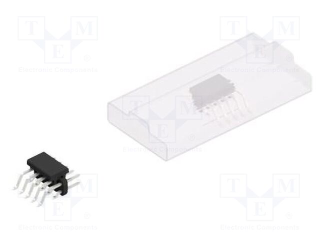 Connector: pin strips; pin header; male; PIN: 10; 2mm; SMT; 2x5; 100V
