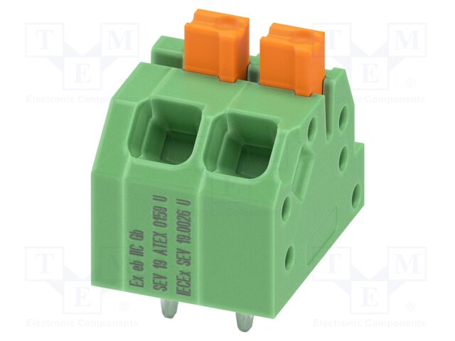 Connector: PCB terminal block; terminal; SPTAF 1; 16A; 320V; PIN: 2