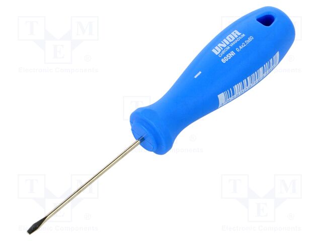 Screwdriver; slot; 2,0x0,4mm; 605NI; Blade length: 60mm