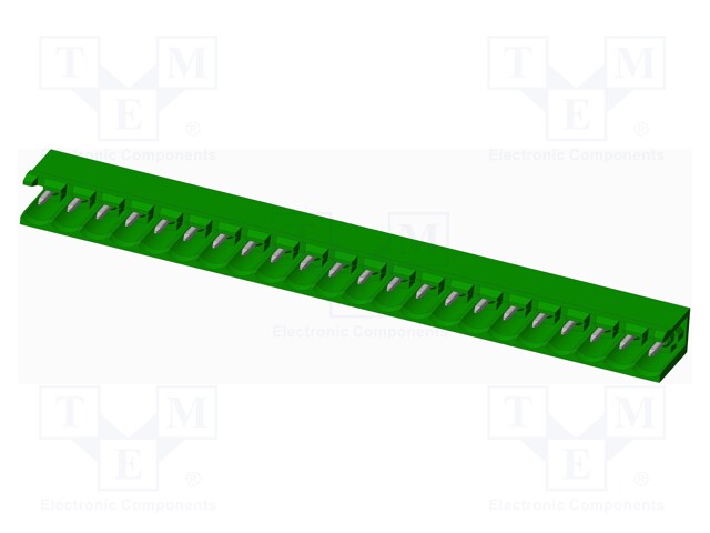 Connector: pluggable terminal block; socket; male; angled 90°