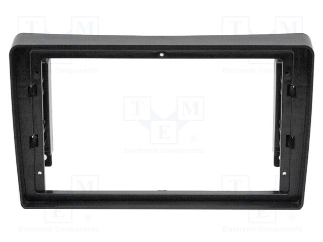 Radio frame; VW; black; 9"